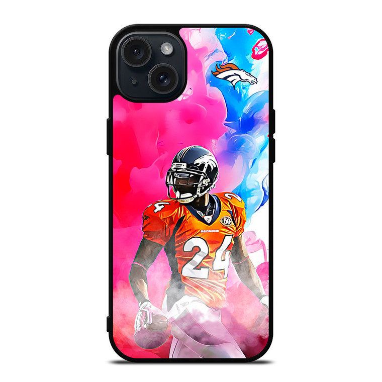 DENVER BRONCOS 24 CHAMP BAILEY iPhone 15 Plus Case