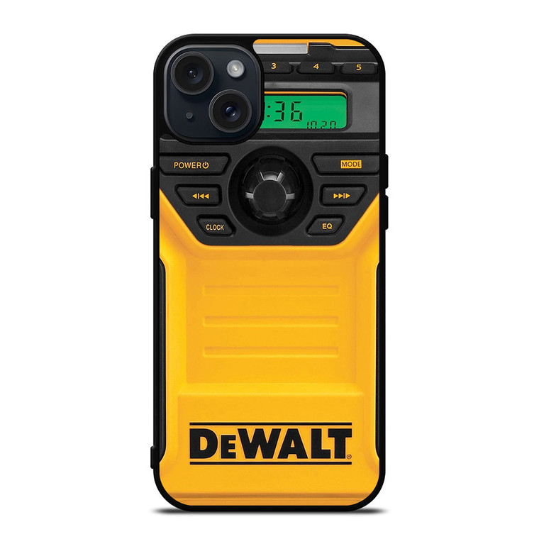 DEWALT RADIO LOGO iPhone 15 Plus Case