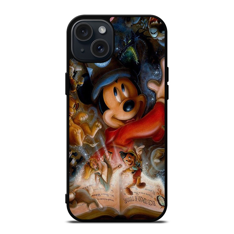 DISNEY MICKEY MOUSE AND MORE CHARACTER iPhone 15 Plus Case
