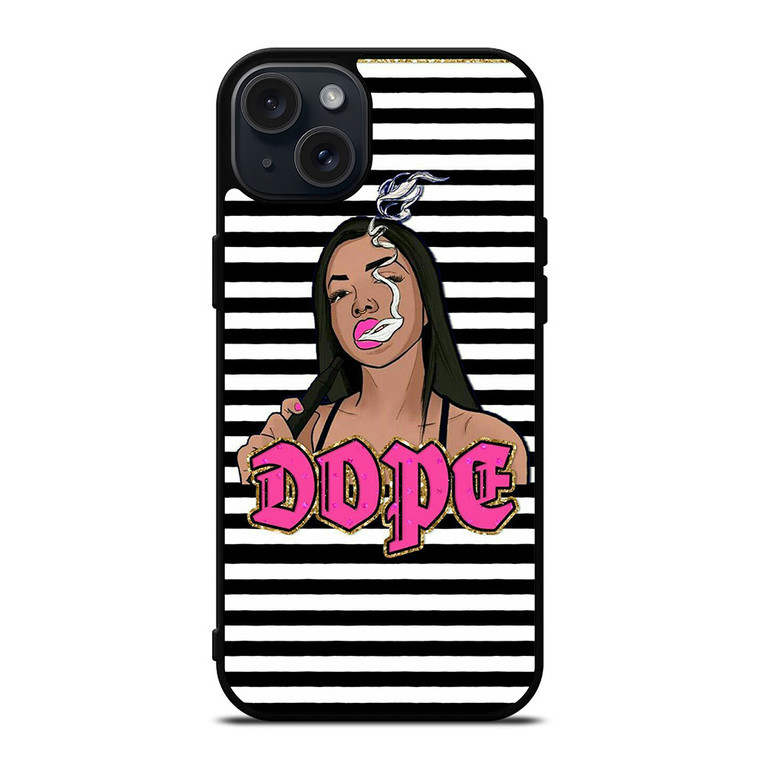 DOPE CIGAR GIRL STRIPE iPhone 15 Plus Case