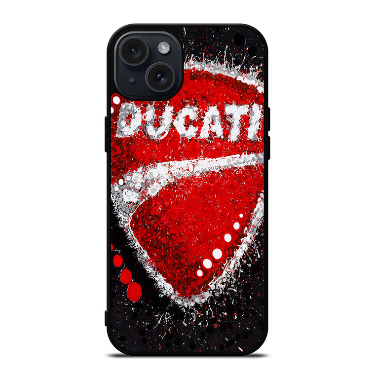 DUCATI LOGO ART iPhone 15 Plus Case