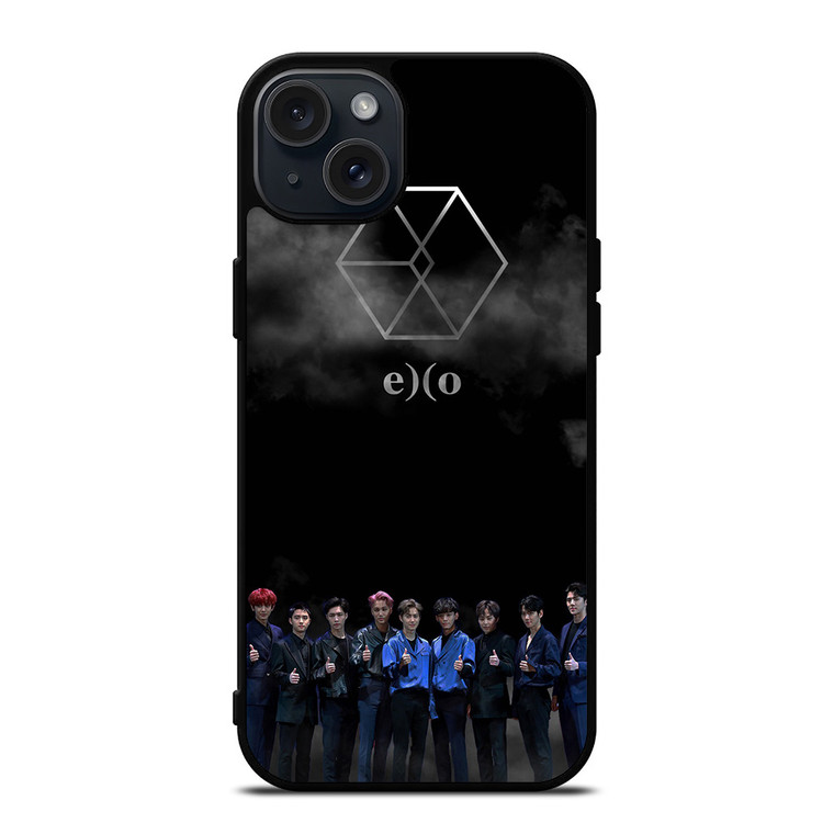 EXO BOYBAND LOGO FOG iPhone 15 Plus Case