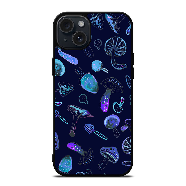 FANTASIA BLUE MUSHROOM iPhone 15 Plus Case