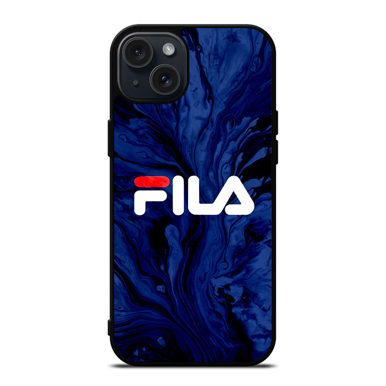 FILA SPORT LOGO MARBLE ART iPhone 15 Plus Case