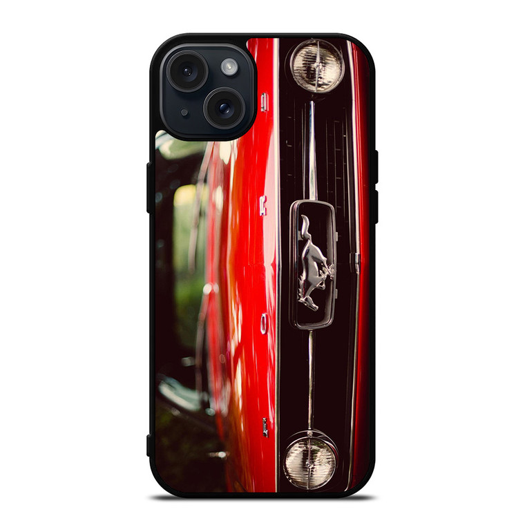 FORD MUSTANG FRONT LOGO iPhone 15 Plus Case