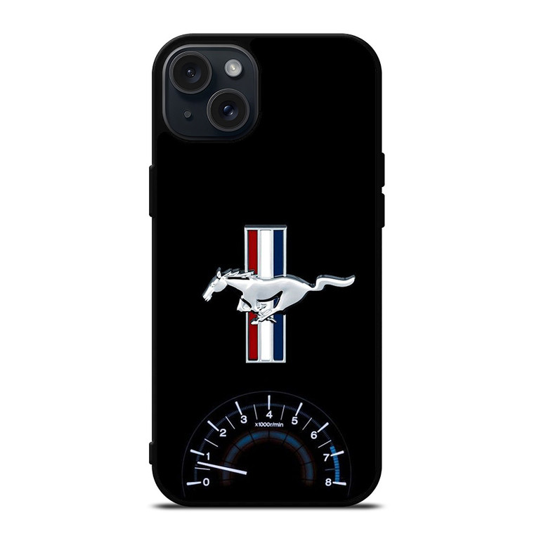 FORD MUSTANG SPEEDOMETER iPhone 15 Plus Case