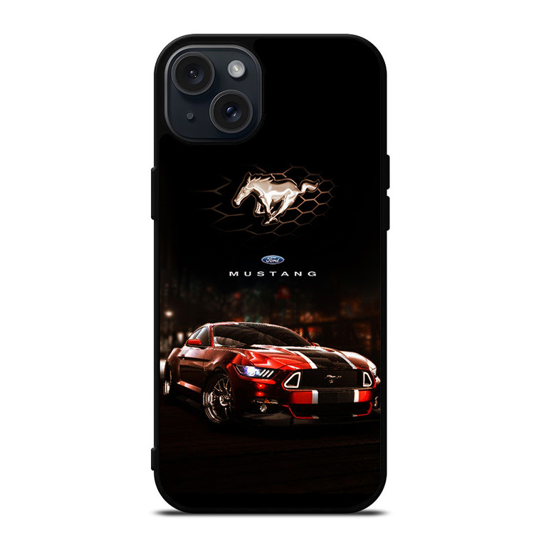 FORD MUSTANG SPORT CAR iPhone 15 Plus Case FORD MUSTANG SPORT CAR iPhone 15 Plus Case