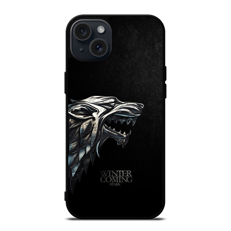 GAME OF THRONES STARK ICON iPhone 15 Plus Case
