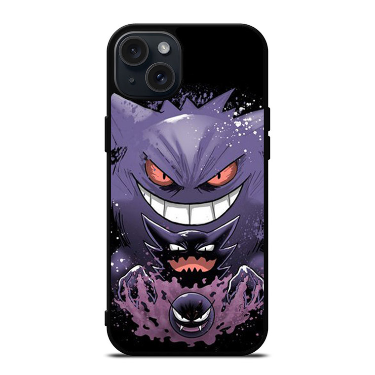GENGAR POKEMON 3 iPhone 15 Plus Case