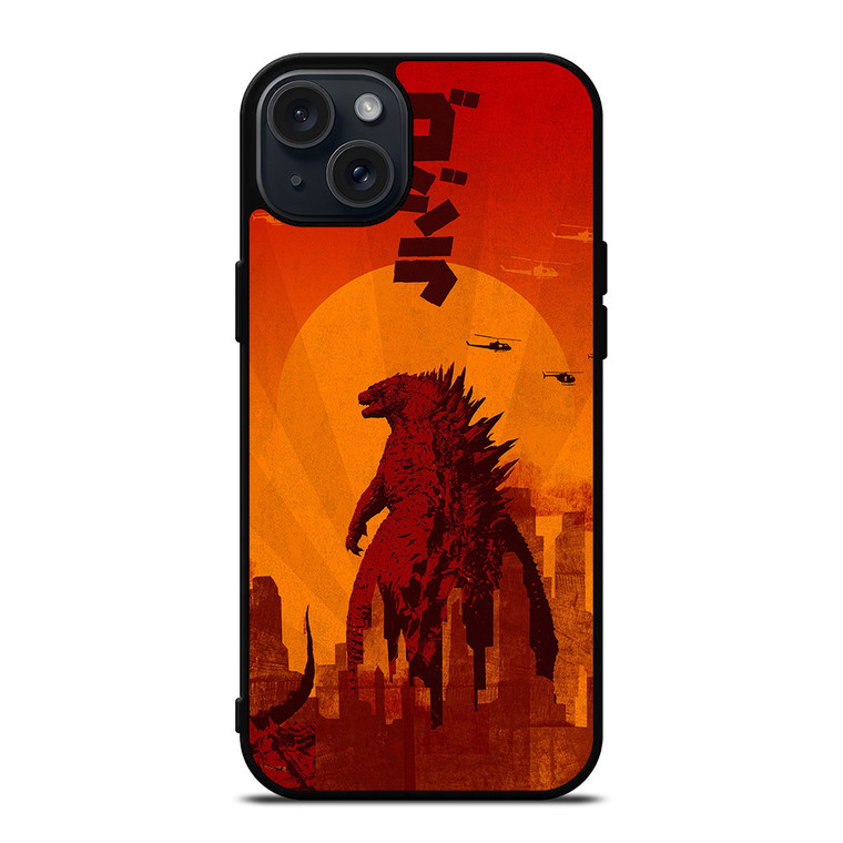 GODZILA MONSTER ART iPhone 15 Plus Case