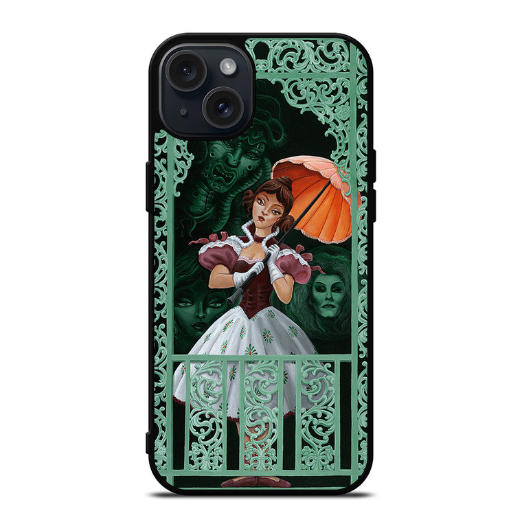 HAUNTED MANSION STRETCHING iPhone 15 Plus Case