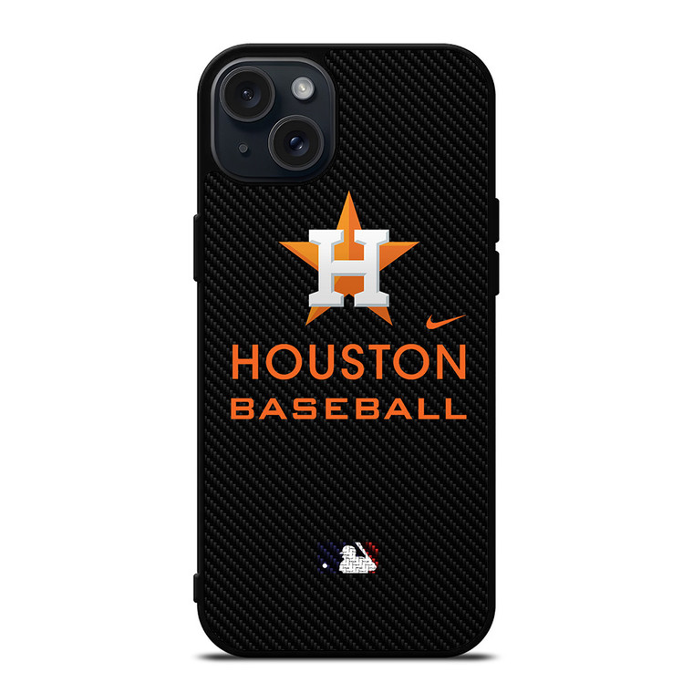 HOUSTON ASTROS BASEBALL LOGO iPhone 15 Plus Case