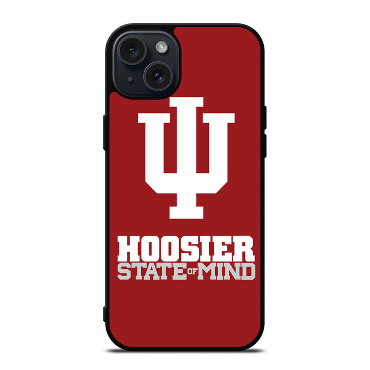 INDIANA HOOSIER STATE OF MIND iPhone 15 Plus Case INDIANA HOOSIER STATE OF MIND iPhone 15 Plus Case