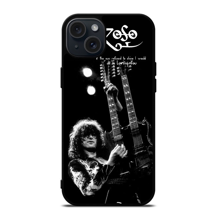 JIMMY PAGE LED ZEPPELIN iPhone 15 Plus Case