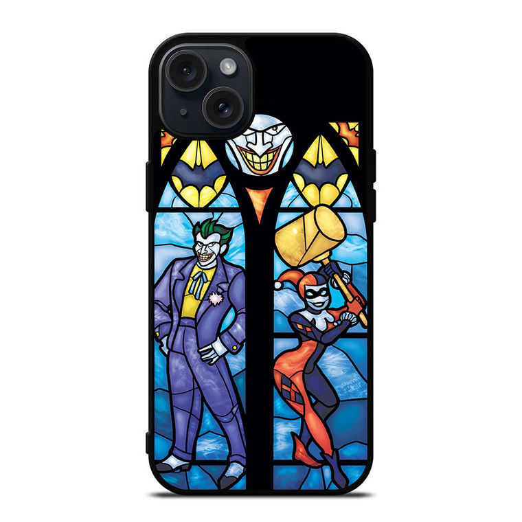 JOKER AND HARLEY QUINN ART iPhone 15 Plus Case