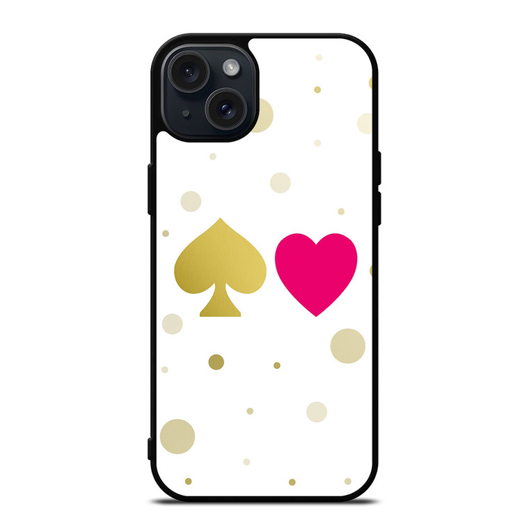 KATE SPADE AND HEART NEW YORK LOGO iPhone 15 Plus Case