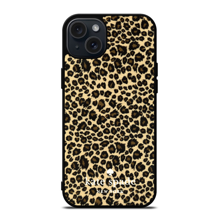 KATE SPADE LEOPARD iPhone 15 Plus Case