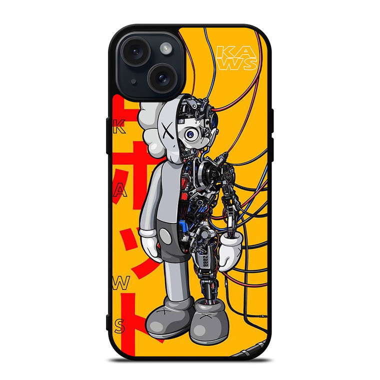 KAWS Human Cyborg iPhone 15 Plus Case