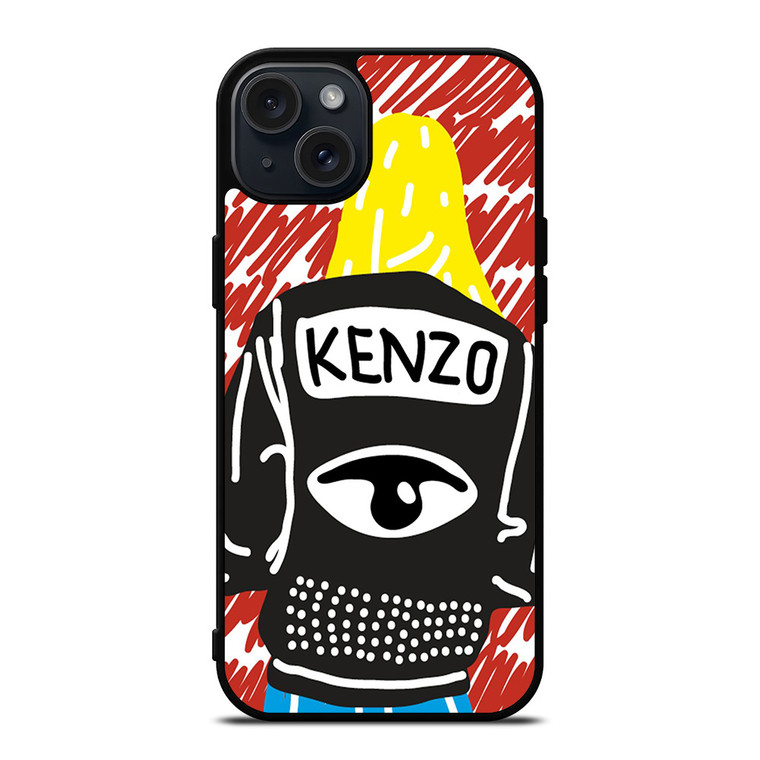 KENZO PARIS ART iPhone 15 Plus Case