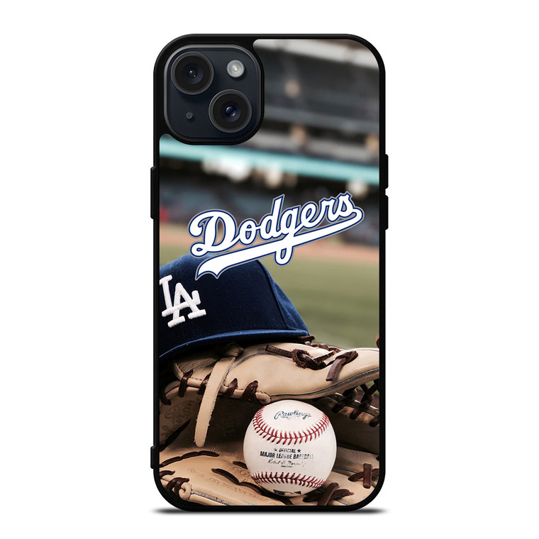 LA DODGERS COOL BASEBALL LOGO iPhone 15 Plus Case