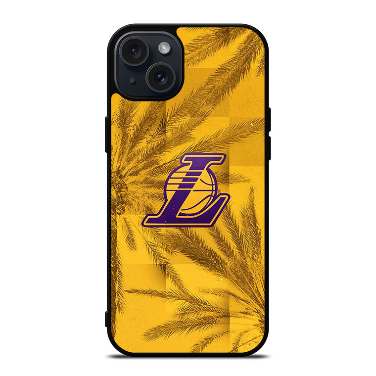 LA LAKERS LOS ANGELES LOGO iPhone 15 Plus Case