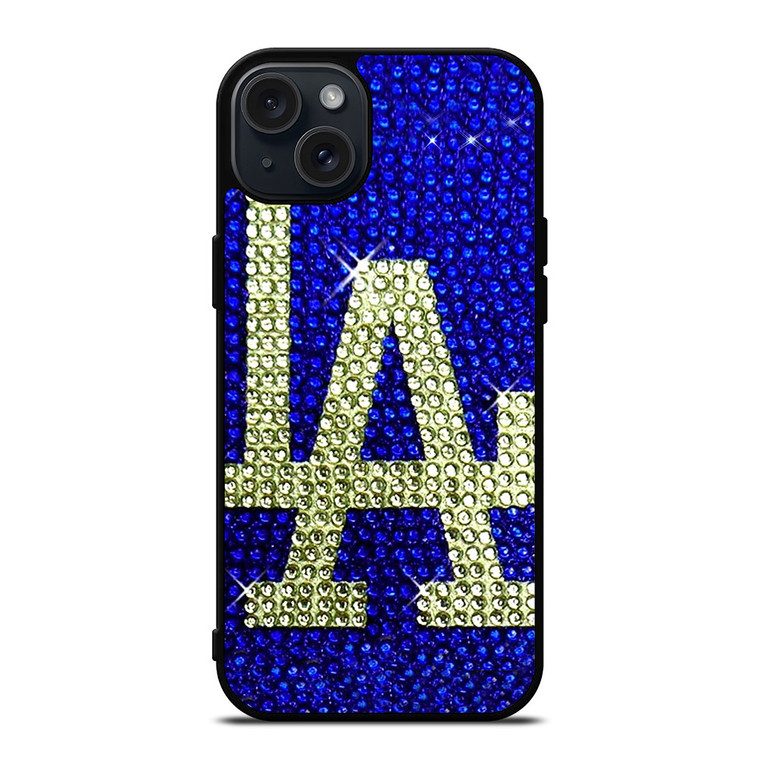LA LOS ANGELES DODGERS DIAMOND iPhone 15 Plus Case