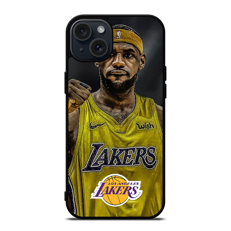 LEBRON JAMES LA LAKERS 23 iPhone 15 Plus Case