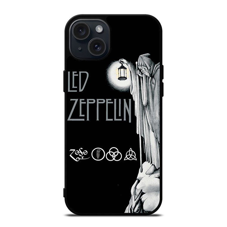 LED ZEPPELIN DARKNESS iPhone 15 Plus Case