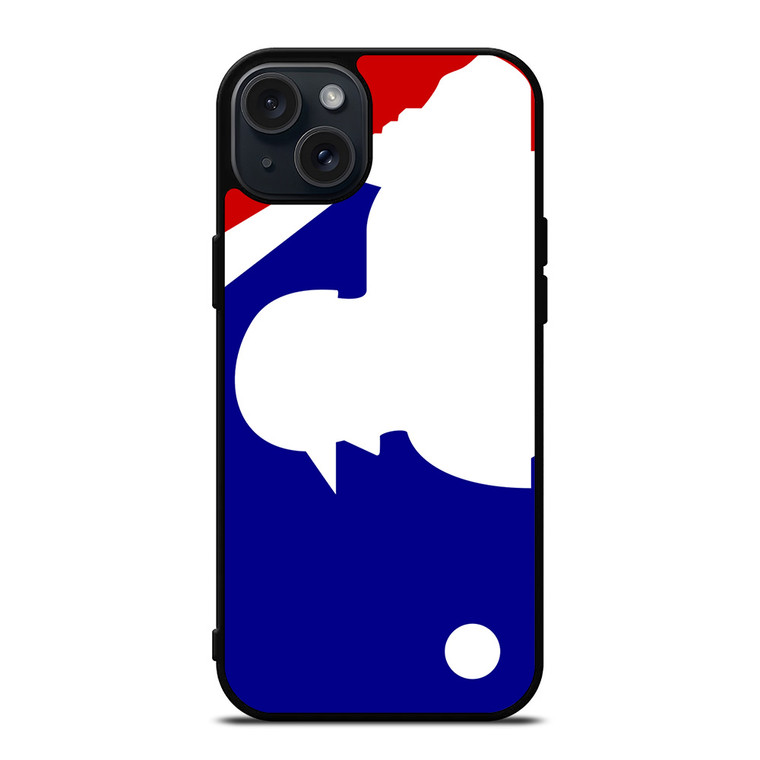 MAJOR LEAGUE BASEBALL LOGO iPhone 15 Plus Case