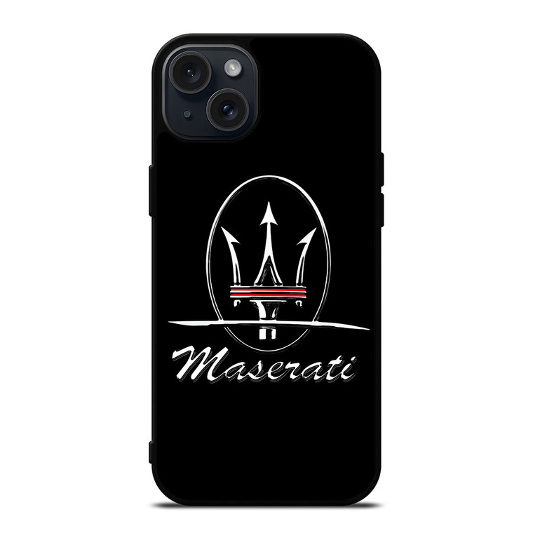 MASERATI COVER LOGO iPhone 15 Plus Case