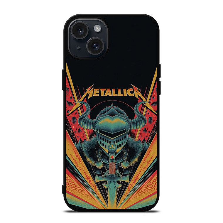 METALLICA LOGO KNIGHT iPhone 15 Plus Case