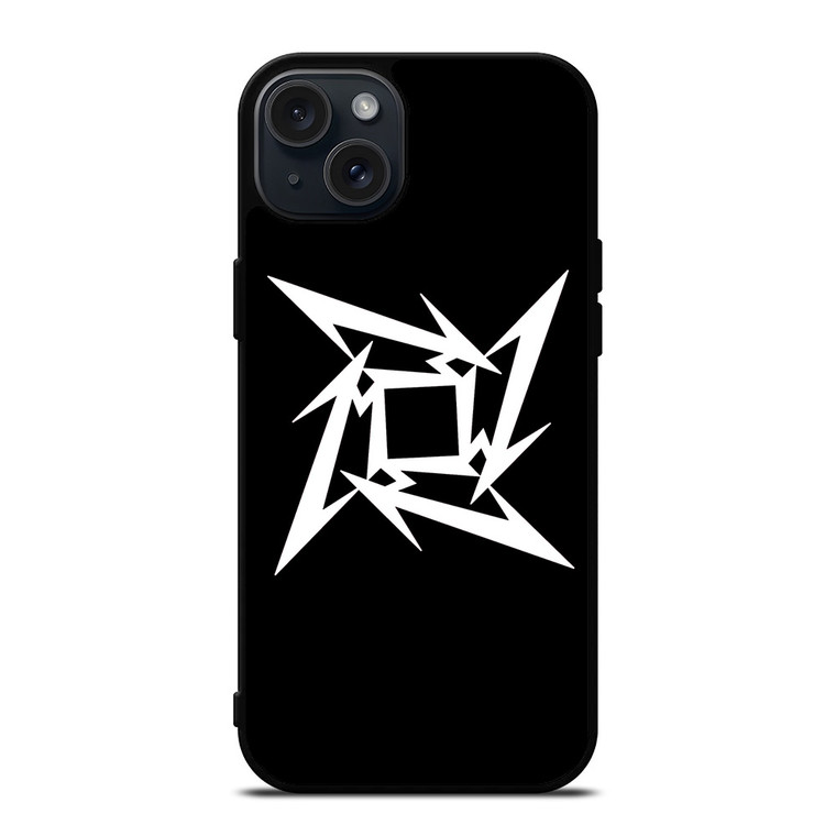 METALLICA SIMPLE LOGO iPhone 15 Plus Case