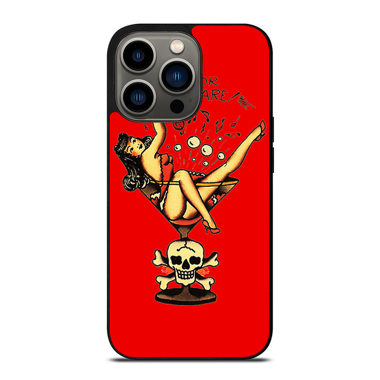 SAILOR JERRY BEWARE iPhone 13 Pro Case