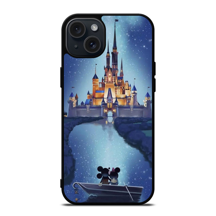 MICKEY AND MINNIE MOUSE DISNEY CASTLE iPhone 15 Plus Case