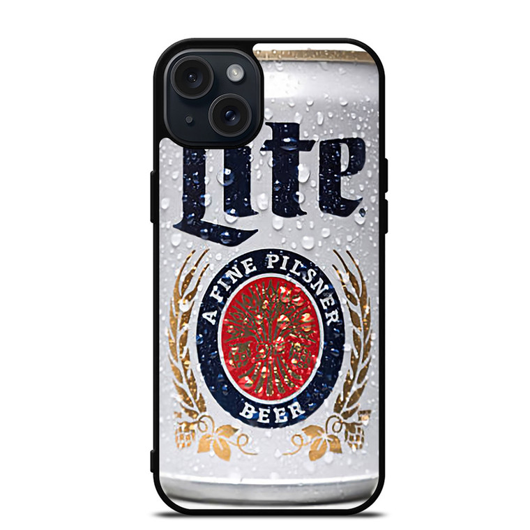 MILLER LITE BEER CAN iPhone 15 Plus Case