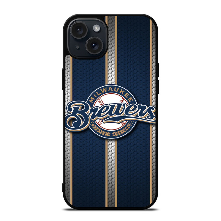MILWAUKEE BREWERS MLB NEW LOGO iPhone 15 Plus Case
