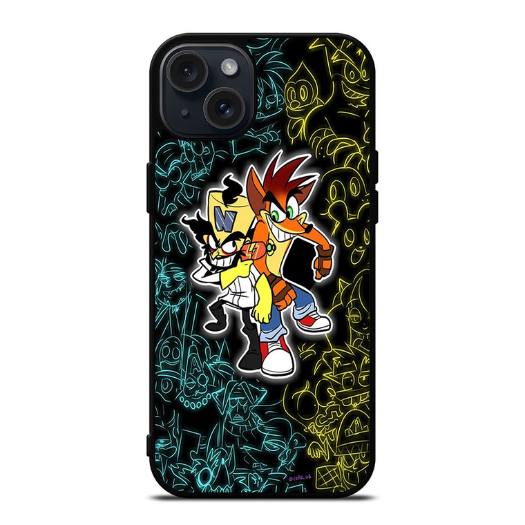 NEW CRASH BANDICOOT iPhone 15 Plus Case