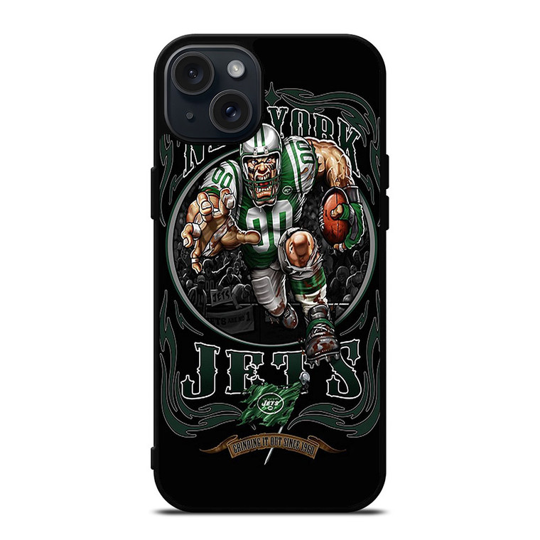 NEW YORK JETS GRINDING OUT SINCE 1960 iPhone 15 Plus Case