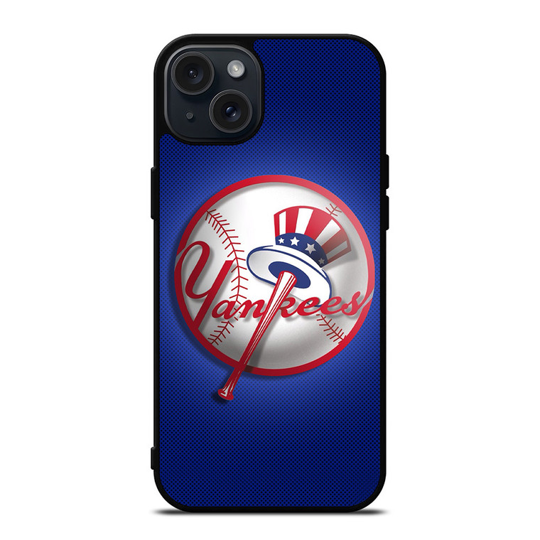 NEW YORK YANKEES RETRO LOGO iPhone 15 Plus Case
