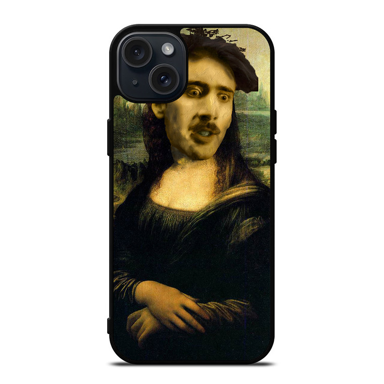 NICOLAS CAGE MONALISA 1 iPhone 15 Plus Case