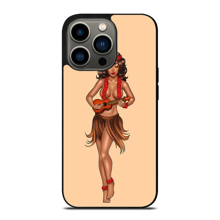 SAILOR JERRY S HULA GIRL iPhone 13 Pro Case SAILOR JERRY S HULA GIRL iPhone 13 Pro Case