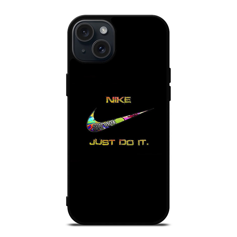 NIKE JUST DO IT LOGO ARTWORK iPhone 15 Plus Case