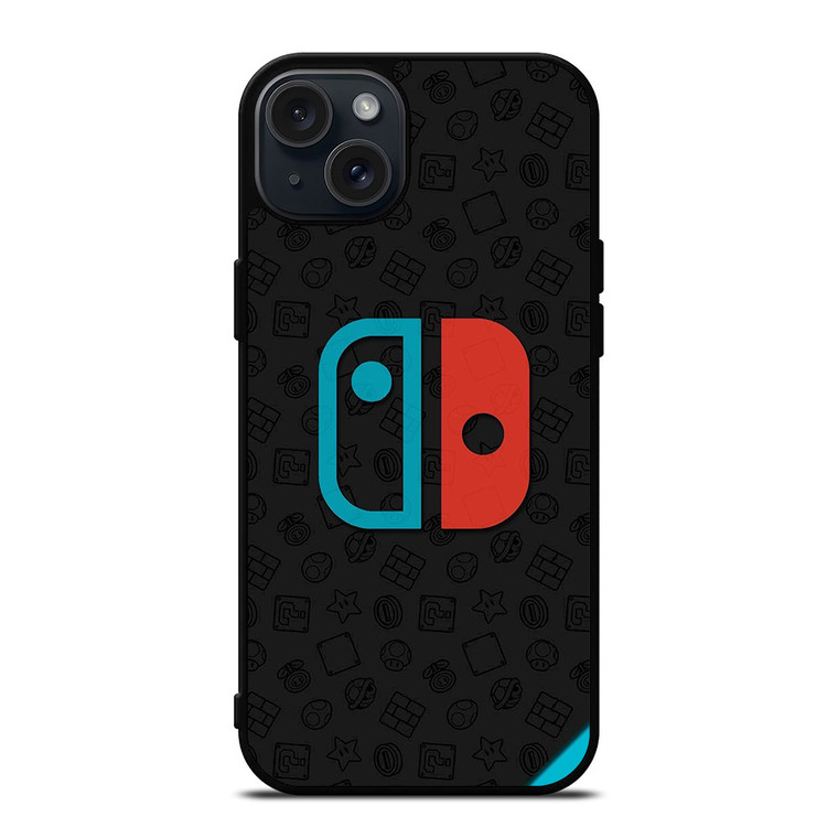NINTENDO SWITCH CONSOLE SYMBOL iPhone 15 Plus Case