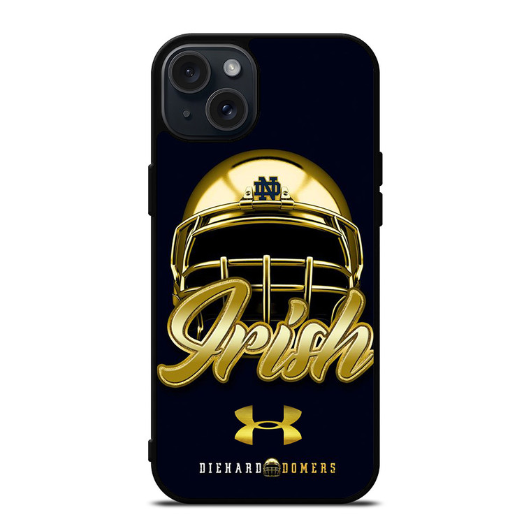 NOTRE DAME IRISH DIEHARD DOMERS iPhone 15 Plus Case