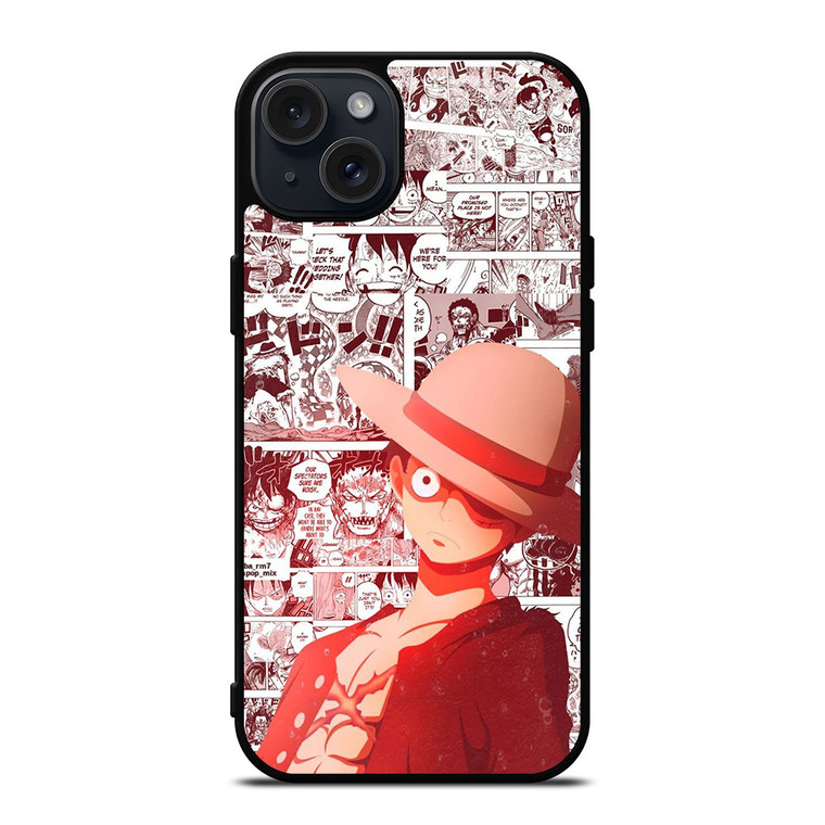 ONE PIECE LUFFY COMIC iPhone 15 Plus Case