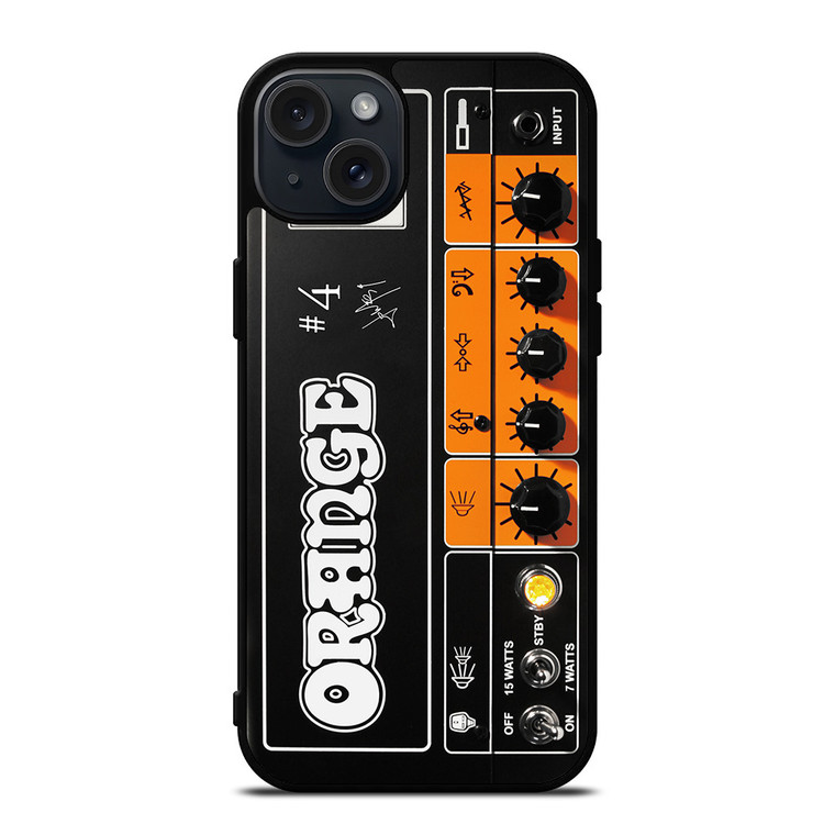 ORANGE GUITAR BASS AMP HEAD iPhone 15 Plus Case