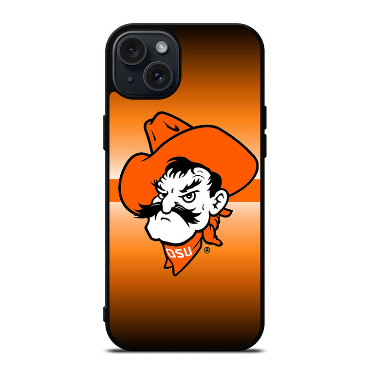 OSU OKLAHOMA STATE COWBOYS FOOTBALL LOGO ICON iPhone 15 Plus Case