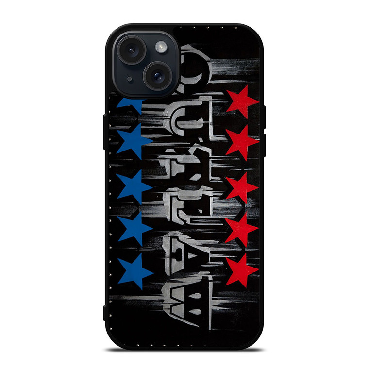 OUTLAW RETRO STAR LOGO iPhone 15 Plus Case