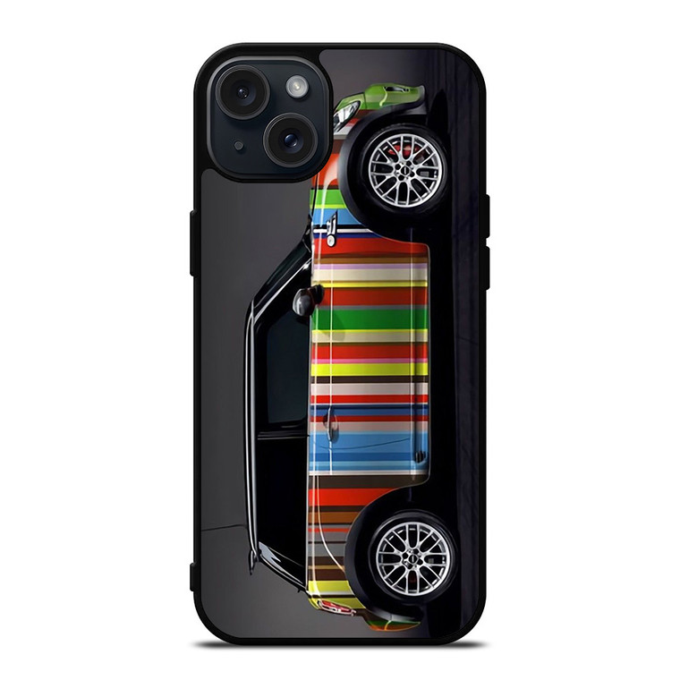 PAUL SMITH MINI COOPER CAR iPhone 15 Plus Case PAUL SMITH MINI COOPER CAR iPhone 15 Plus Case