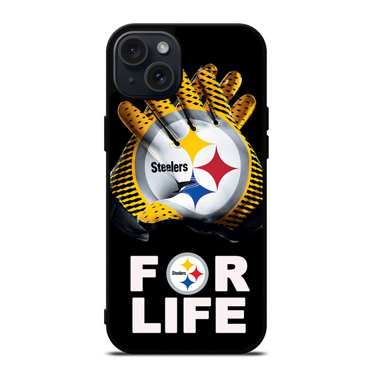PITTSBURGH STEELERS FOR LIFE iPhone 15 Plus Case